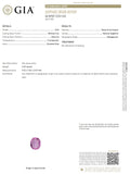 GIA 2.37 Ct. Unheated Pink Sapphire and Diamond Ring, 14K White Gold