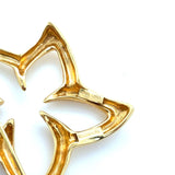 Tiffany & Co. 18K Yellow Gold Flower Star Brooch