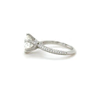 Tiffany & Co., 2.46 Carat Diamond Pavé Tiffany Engagement Ring