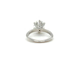 Tiffany & Co., 2.46 Carat Diamond Pavé Tiffany Engagement Ring