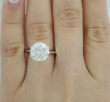Tiffany & Co., 3.15 Carat Round Brilliant Cut Diamond Engagement Ring