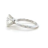 Tiffany & Co., 3.15 Carat Round Brilliant Cut Diamond Engagement Ring
