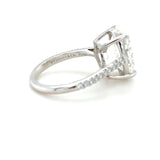 Tiffany & Co., 5.26 Carat Oval Brilliant Cut Diamond "Novo" Engagement Ring