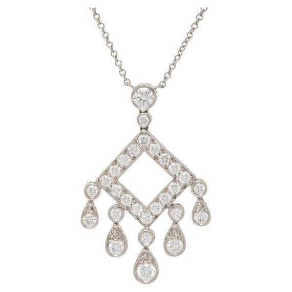 Tiffany & Co. Jazz Legacy Diamond Necklace in Platinum