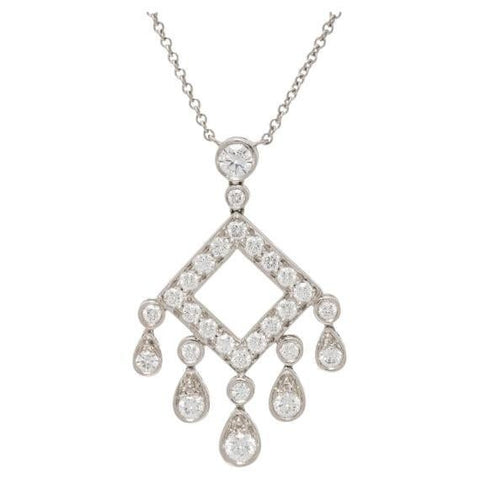 Tiffany & Co. Jazz Legacy Diamond Necklace in Platinum