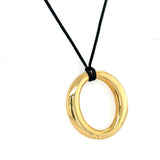 Elsa Peretti for Tiffany & Co., Vintage 18K Sevillana Large Pendant Necklace