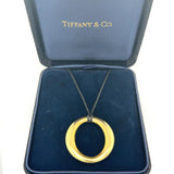 Elsa Peretti for Tiffany & Co., Vintage 18K Sevillana Large Pendant Necklace