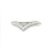 Tiffany & Co. Vintage Diamond Seagull Brooch, Platinum