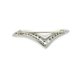 Tiffany & Co. Vintage Diamond Seagull Brooch, Platinum