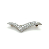 Tiffany & Co. Vintage Diamond Seagull Brooch, Platinum