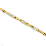 Tiffany & Co. Diamond and 18k Yellow Gold Bracelet