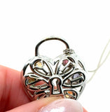Tiffany & Co., Diamond And Multigem Heart Key Locket Pendant/Necklace
