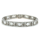 Tiffany & Co., Art Deco Diamond Bracelet, Platinum