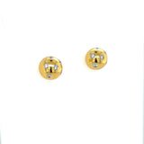 Tiffany & Co. Vintage Diamond Etoile Ball Stud Earrings, 18K Platinum