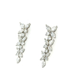 Tiffany & Co. Victoria Diamond Mixed Cluster Drop Earrings