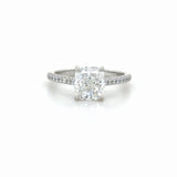 Tiffany & Co., 2.02 Carat Brilliant Cut Diamond "Novo" Engagement Ring