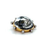 Belle Epoque Essex Crystal and Diamond Cat Brooch