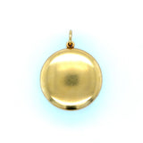 RARE Antique Essex Crystal Butterfly Locket Pendant 22K Yellow Gold