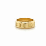 Tiffany & Co. Atlas Band Ring 18K Yellow Gold