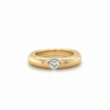 Cartier Diamond Ellipse Ring, 18K Yellow Gold