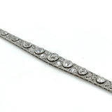 Art Deco Diamond Bracelet, Platinum