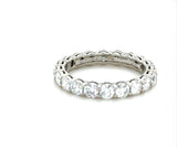 Tiffany & Co., 1.80 Carats Round Brilliant Cut Diamond Embrace Band, 3 mm