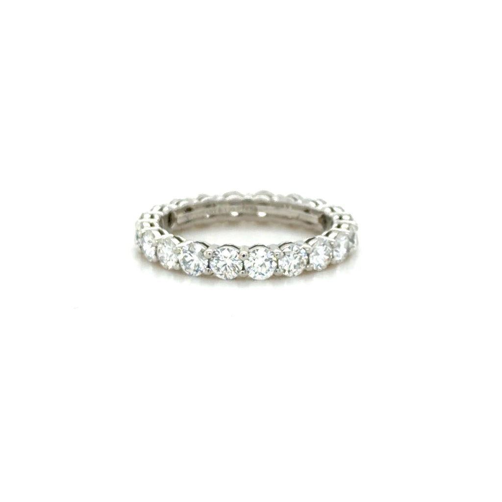 Tiffany & Co., 1.80 Carats Round Brilliant Cut Diamond Embrace Band, 3 mm