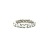 Tiffany & Co., 1.80 Carats Round Brilliant Cut Diamond Embrace Band, 3 mm