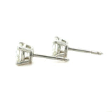 Tiffany & Co. 1.42 Carat Round Brilliant Cut Diamond Stud Earrings