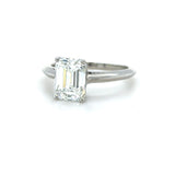 Tiffany & Co., 2.41 Carat Emerald Cut Diamond Engagement Ring