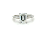 Tiffany & Co., 2.41 Carat Emerald Cut Diamond Engagement Ring