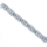Art Deco Diamond Bracelet, Platinum