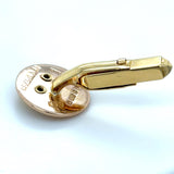Bvlgari, Tricolor Gold Cirlcle Cufflinks