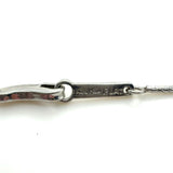 Jose Hess, Platinum, 14 Karat White Gold and Diamond Station Necklace