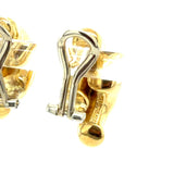 Tiffany & Co. Vintage 18K Yellow Gold San Marco Link Earrings