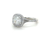 Tiffany & Co. Soleste 1.00 cttw Diamond Engagement Ring, Platinum
