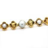 Jules and Louis Wièse, Renaissance Revival, Gold and Pearl Brooch, 18K