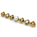 Jules and Louis Wièse, Renaissance Revival, Gold and Pearl Brooch, 18K