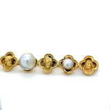 Jules and Louis Wièse, Renaissance Revival, Gold and Pearl Brooch, 18K
