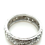 Alex Sepkus, Platinum and Diamond Band Ring