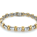 Schlumberger for Tiffany & Co. Sixteen Stone Diamond Bracelet, 7"