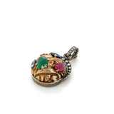 Vintage, Seaman Schepps Diamond and  Multigem Pendant