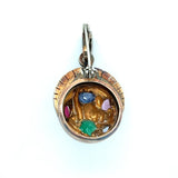 Vintage, Seaman Schepps Diamond and  Multigem Pendant