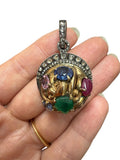 Vintage, Seaman Schepps Diamond and  Multigem Pendant
